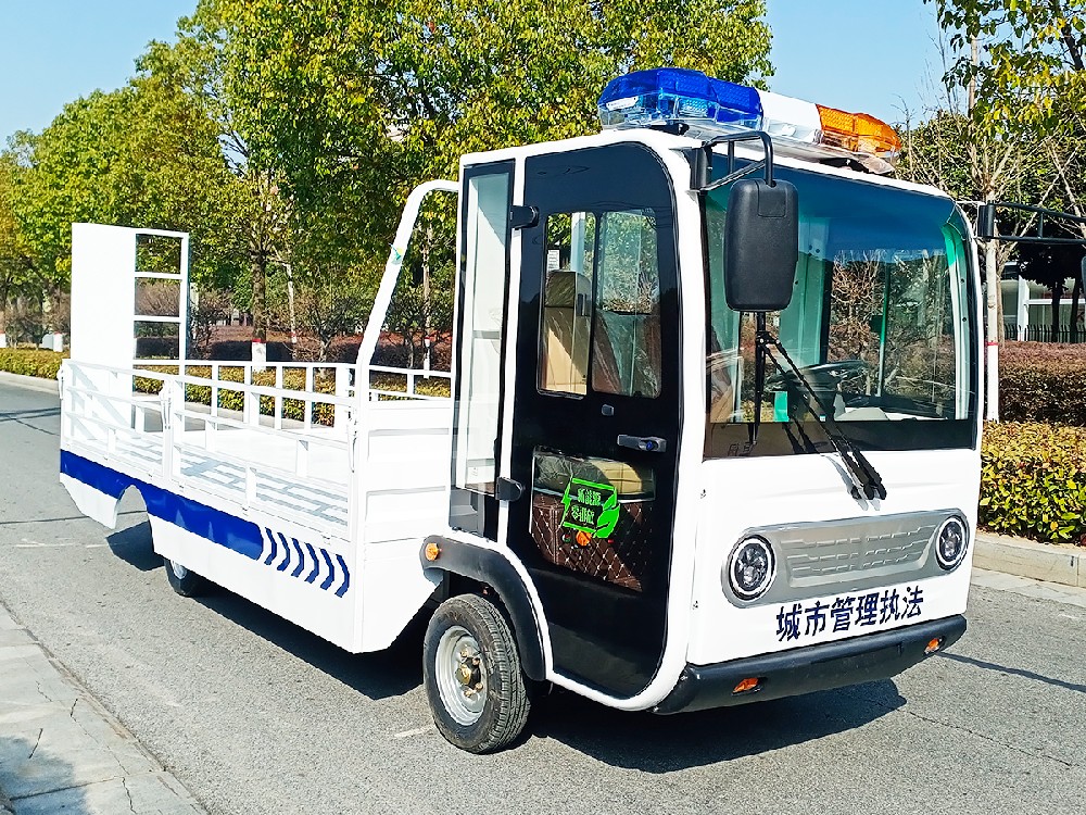 城市巡逻的绿色转变：电动皮卡巡逻车的环保魅力