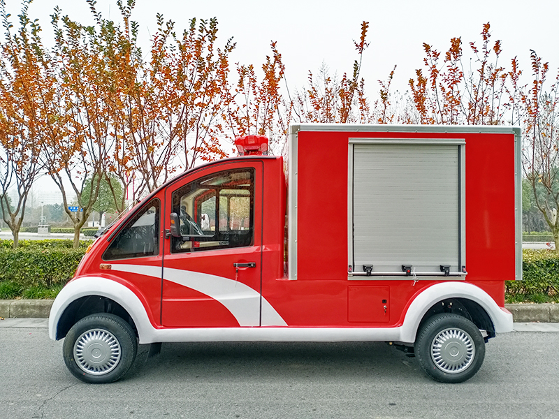 电动消防车卷帘门开启方法：四种模式一网打尽