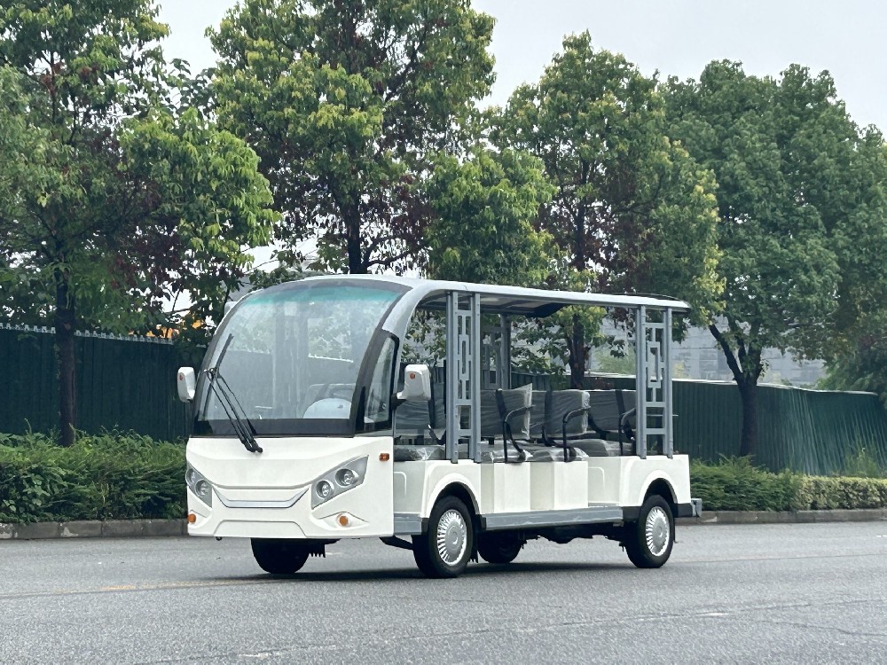 11座敞篷观光车后排置物架