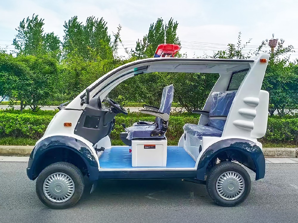 绿色警用车辆：我们的新能源电动巡逻车助力警务现代化