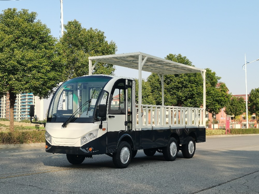 2座封闭货车带棚JL-GD2F40