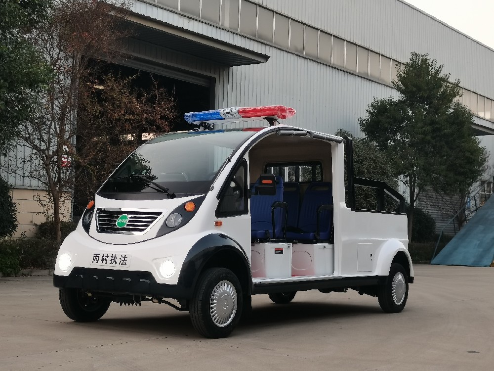 4-5座敞篷皮卡电动巡逻车